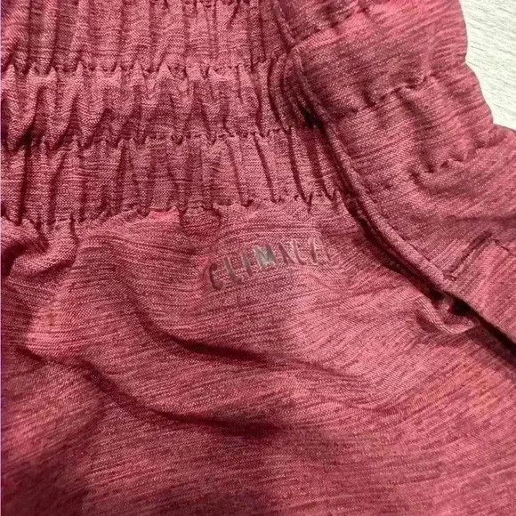 Adidas Climalite Maroon Men’s Athletic Shorts Size Medium Breathable - Picture 4 of 6